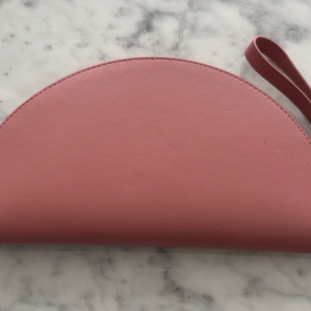 Mansur Gavriel Half Moon Wristlet in Pink Blush - Picture 6 of 10